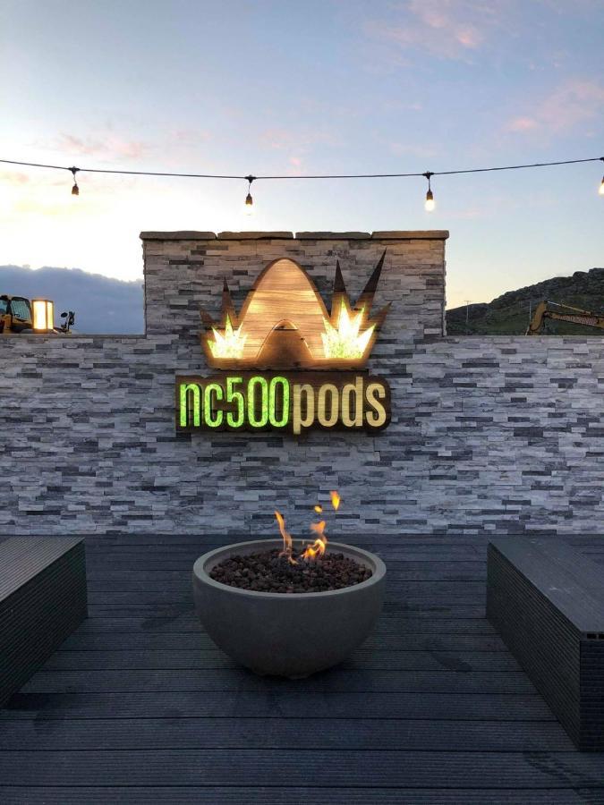North Coast 500 Pods Hotell Achmelvich Eksteriør bilde