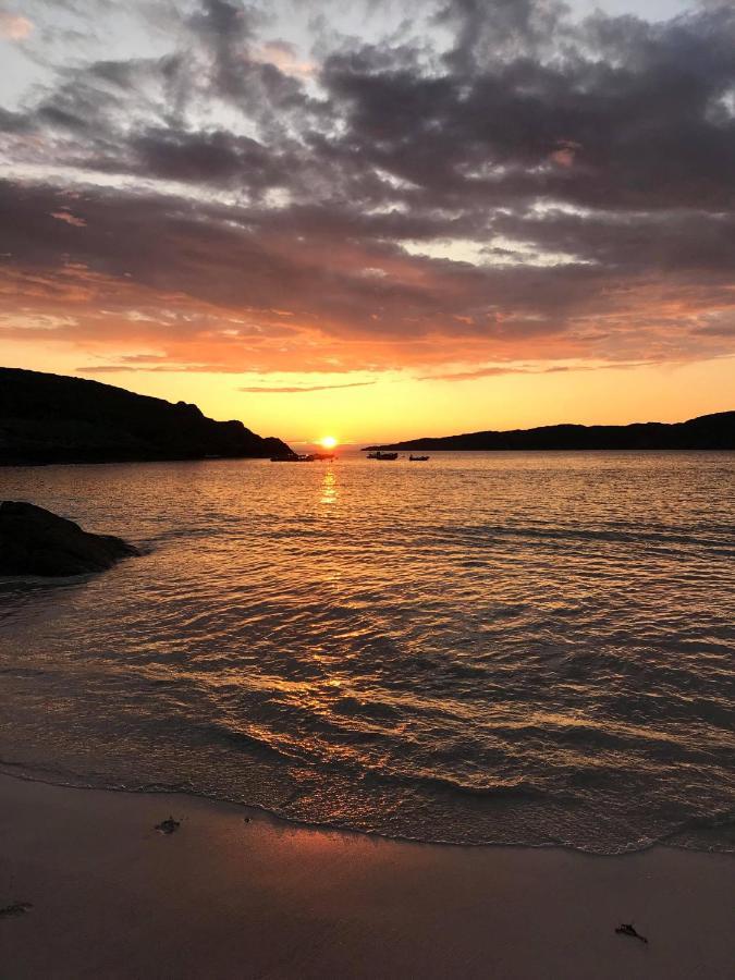 North Coast 500 Pods Hotell Achmelvich Eksteriør bilde