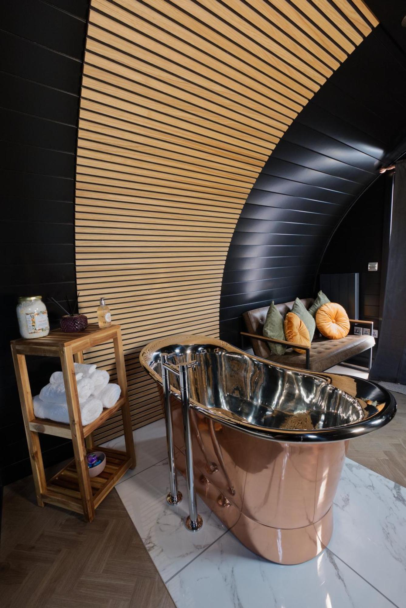 North Coast 500 Pods Hotell Achmelvich Eksteriør bilde