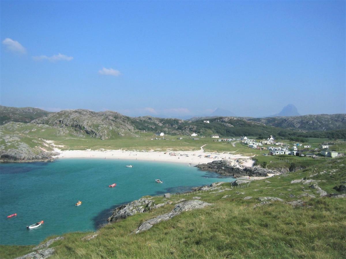 North Coast 500 Pods Hotell Achmelvich Eksteriør bilde